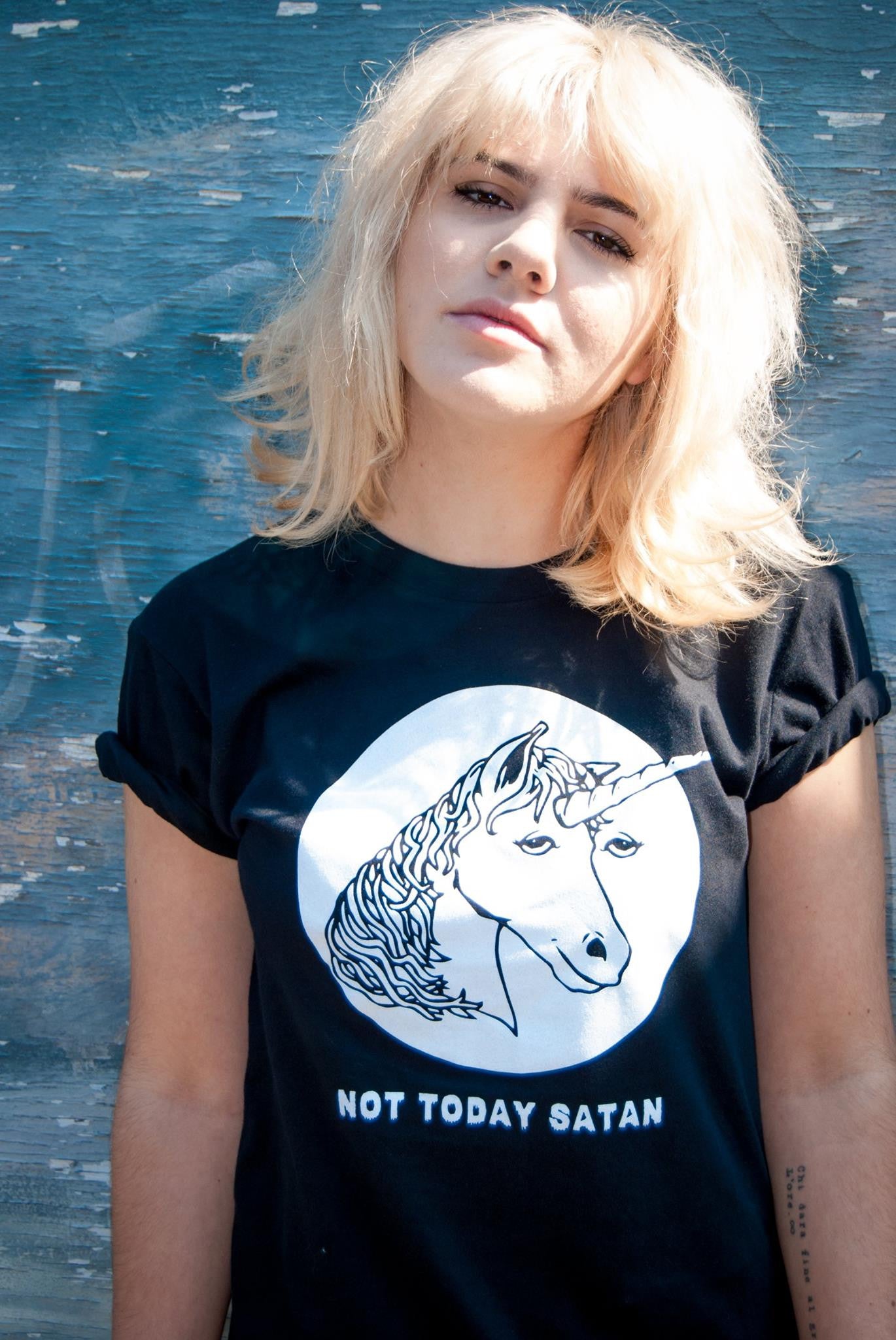 Not Today Satan Tee